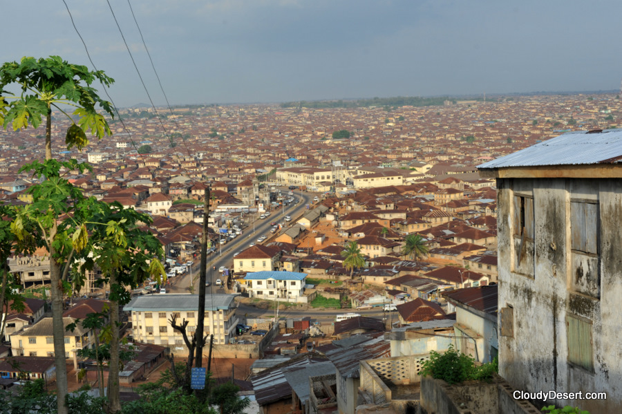 A view of the older part of Ibadan