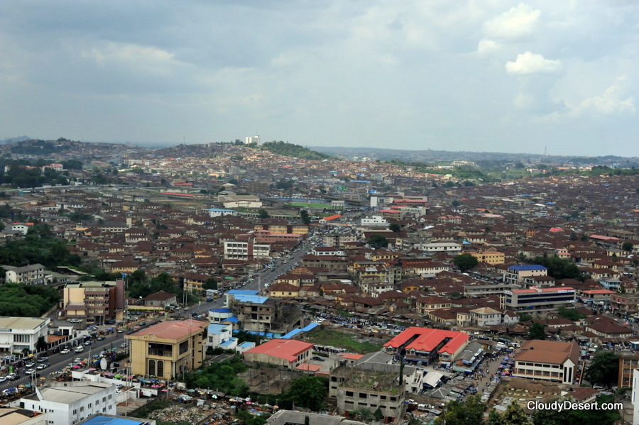 A view of Ibadan city centre