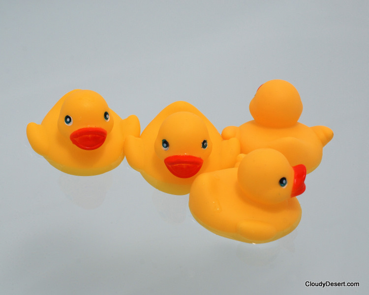 Four little ducks